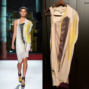 Helmut Lang Silk Spring RTW Dress